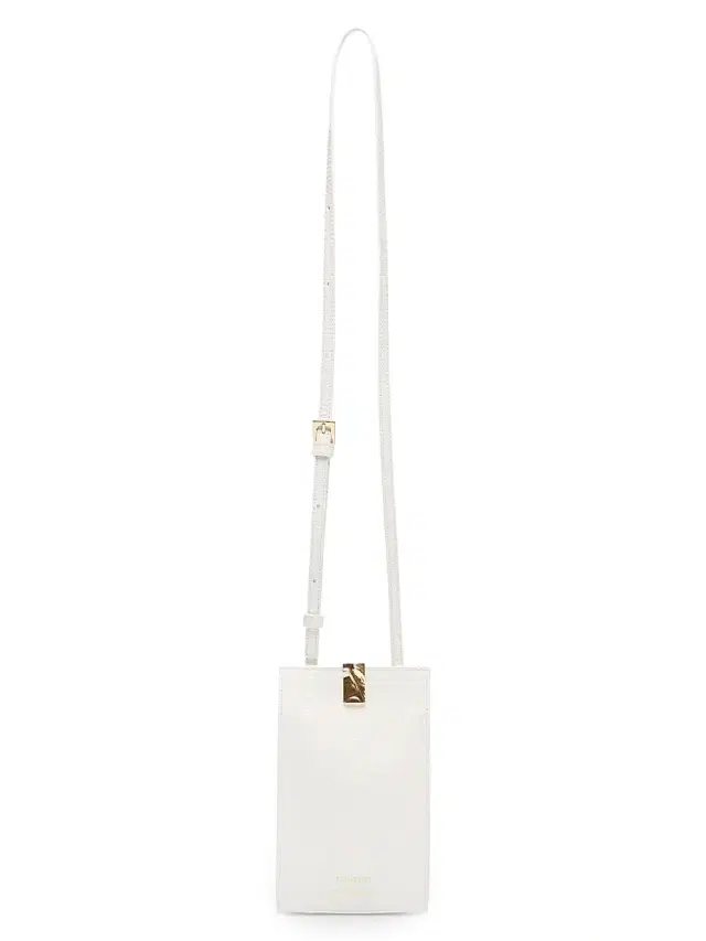 Women's Mini Neri Eel-Effect Leather Crossbody Bag - White Women's Mini Neri Eel-Effect Leather Crossbody Bag - White