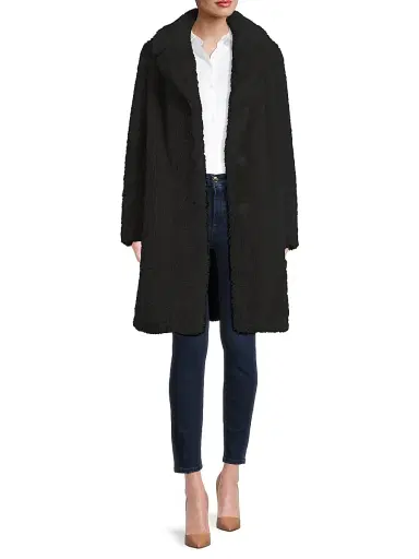 HERNO Women's Curly Faux-Fur Coat | Thumbnail 2 HERNO Women's Curly Faux-Fur Coat | Thumbnail 2