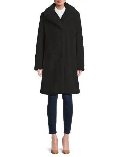 HERNO Women's Curly Faux-Fur Coat | Thumbnail 3 HERNO Women's Curly Faux-Fur Coat | Thumbnail 3