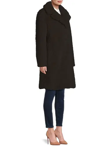 HERNO Women's Curly Faux-Fur Coat | Thumbnail 4 HERNO Women's Curly Faux-Fur Coat | Thumbnail 4