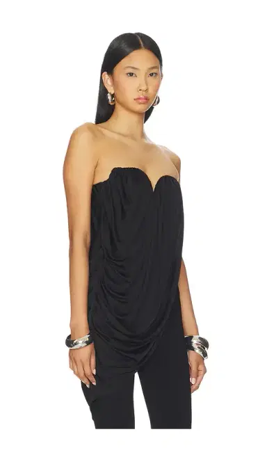 GIUSEPPE DI MORABITO Asymmetric Drape Top | Thumbnail 2 GIUSEPPE DI MORABITO Asymmetric Drape Top | Thumbnail 2