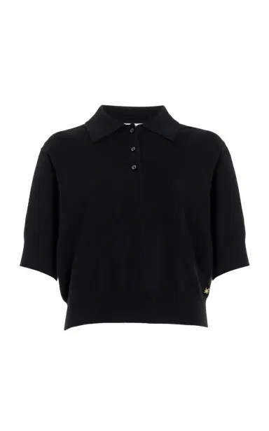 Éterne Journey Cashmere Polo Sweater | Thumbnail 1 Éterne Journey Cashmere Polo Sweater | Thumbnail 1
