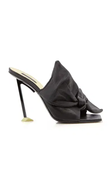 Givenchy Boudoir Bow Leather Mules | Thumbnail 7 Givenchy Boudoir Bow Leather Mules | Thumbnail 7