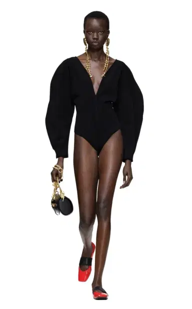Givenchy Cocoon-Sleeve Knit Bodysuit | Thumbnail 1 Givenchy Cocoon-Sleeve Knit Bodysuit | Thumbnail 1