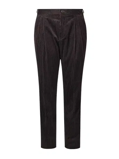 MR P. Tapered Cotton and Cashmere-Blend Corduroy Tuxedo Trousers - Men | Thumbnail 1 MR P. Tapered Cotton and Cashmere-Blend Corduroy Tuxedo Trousers - Men | Thumbnail 1