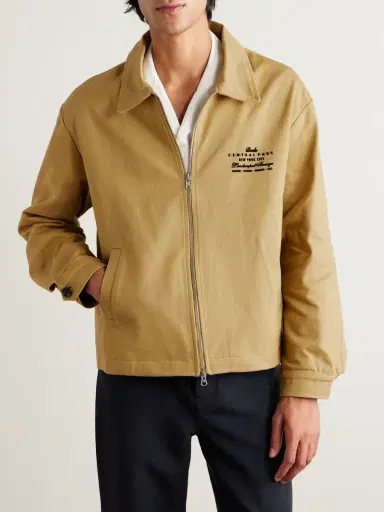 BODE Central Park Printed Cotton-Twill Jacket - Men | Thumbnail 3 BODE Central Park Printed Cotton-Twill Jacket - Men | Thumbnail 3