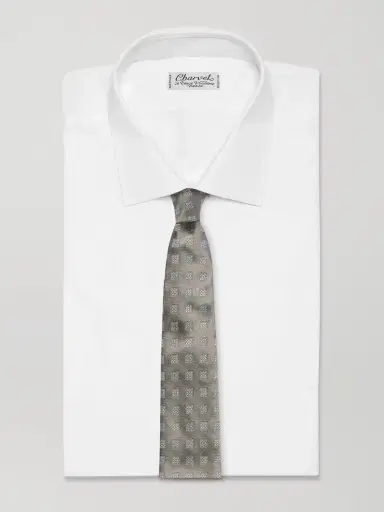 Brunello Cucinelli 8cm Silk-Jacquard Tie - Men | Thumbnail 2 Brunello Cucinelli 8cm Silk-Jacquard Tie - Men | Thumbnail 2
