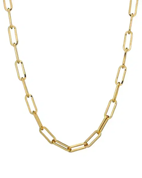 14KY 4.5g Paper Clip 20 Inches Neck 14KY 4.5g Paper Clip 20 Inches Neck