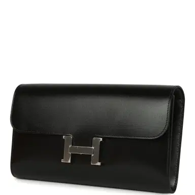 HERMÈS Hermes Constance Wallet To Go Black Box Palladium Hardware | Thumbnail 5 HERMÈS Hermes Constance Wallet To Go Black Box Palladium Hardware | Thumbnail 5
