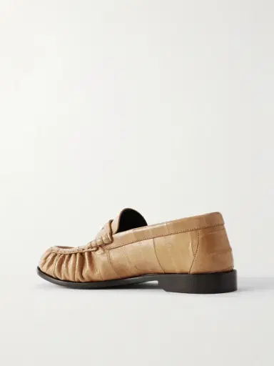 Saint Laurent Le Loafer Eel Loafers | Thumbnail 3 Saint Laurent Le Loafer Eel Loafers | Thumbnail 3