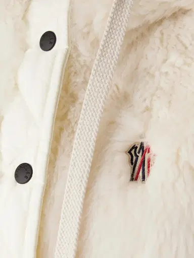Moncler Grenoble Arve Hooded Plush And Quilted Shell Vest | Thumbnail 4 Moncler Grenoble Arve Hooded Plush And Quilted Shell Vest | Thumbnail 4