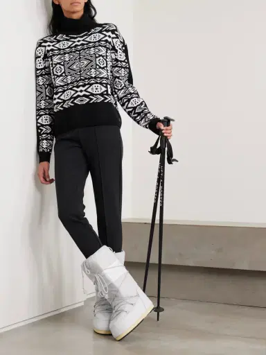 Bogner Elaine Embroidered Stretch Stirrup Ski Pants | Thumbnail 2 Bogner Elaine Embroidered Stretch Stirrup Ski Pants | Thumbnail 2