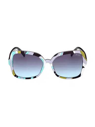 Pucci Women's 60MM Butterfly Sunglasses - Turquoise | Thumbnail 1 Pucci Women's 60MM Butterfly Sunglasses - Turquoise | Thumbnail 1