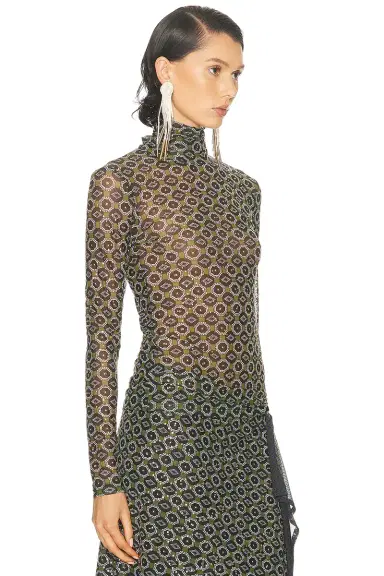 Dries Van Noten Embellished Hoyser Neck | Thumbnail 2 Dries Van Noten Embellished Hoyser Neck | Thumbnail 2