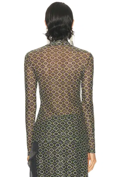 Dries Van Noten Embellished Hoyser Neck | Thumbnail 3 Dries Van Noten Embellished Hoyser Neck | Thumbnail 3