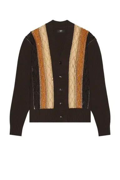 AMIRI Embellished Striped Cardigan | Thumbnail 3 AMIRI Embellished Striped Cardigan | Thumbnail 3