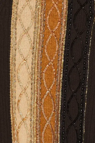 AMIRI Embellished Striped Cardigan | Thumbnail 5 AMIRI Embellished Striped Cardigan | Thumbnail 5