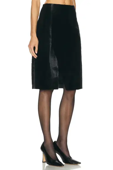 Loulou de Saison Myra Assymetric Skirt | Thumbnail 2 Loulou de Saison Myra Assymetric Skirt | Thumbnail 2