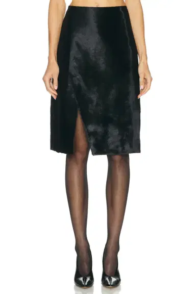 Loulou de Saison Myra Assymetric Skirt | Thumbnail 1 Loulou de Saison Myra Assymetric Skirt | Thumbnail 1
