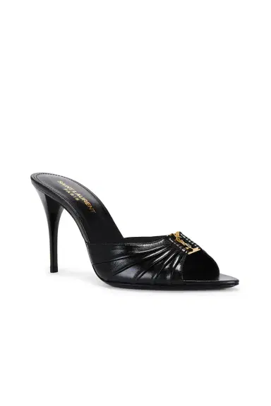 Saint Laurent Babylone Mule Sandal | Thumbnail 2 Saint Laurent Babylone Mule Sandal | Thumbnail 2