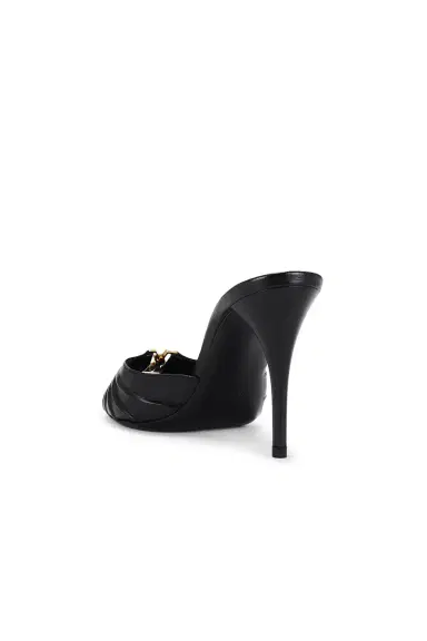 Saint Laurent Babylone Mule Sandal | Thumbnail 3 Saint Laurent Babylone Mule Sandal | Thumbnail 3