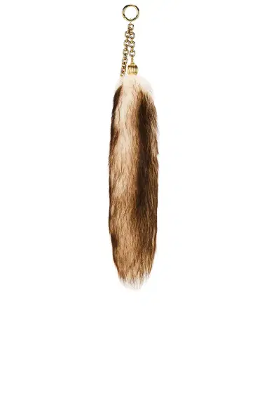 Chloé Shearling Fur Keychain | Thumbnail 2 Chloé Shearling Fur Keychain | Thumbnail 2