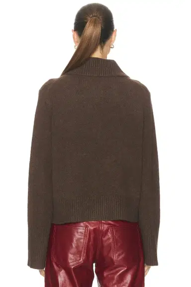 Jenni Kayne Cashmere Stevie Polo Sweater | Thumbnail 3 Jenni Kayne Cashmere Stevie Polo Sweater | Thumbnail 3