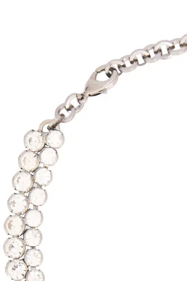 Alessandra Rich Crystal Necklace | Thumbnail 4 Alessandra Rich Crystal Necklace | Thumbnail 4