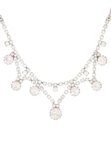 Alessandra Rich Crystal Necklace | Thumbnail 3 Alessandra Rich Crystal Necklace | Thumbnail 3