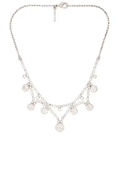 Alessandra Rich Crystal Necklace | Thumbnail 1 Alessandra Rich Crystal Necklace | Thumbnail 1