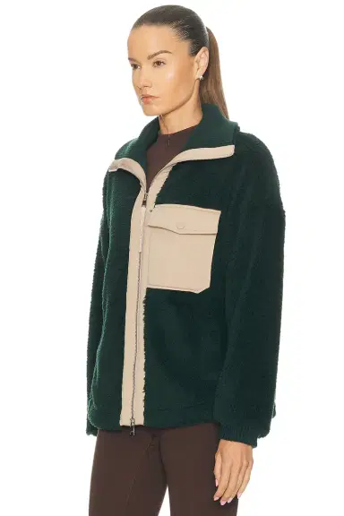 Varley Lowell Sherpa Jacket | Thumbnail 2 Varley Lowell Sherpa Jacket | Thumbnail 2