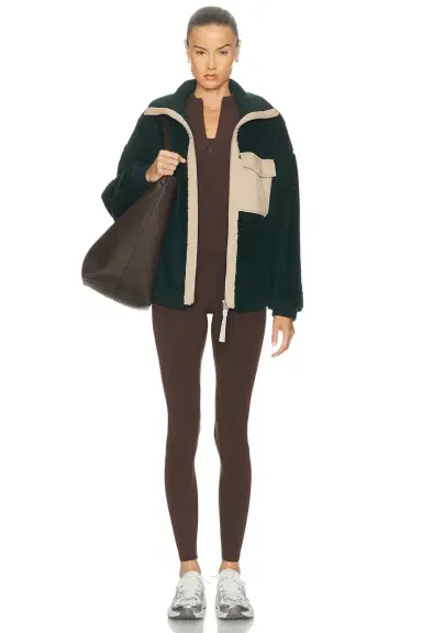 Varley Lowell Sherpa Jacket | Thumbnail 4 Varley Lowell Sherpa Jacket | Thumbnail 4