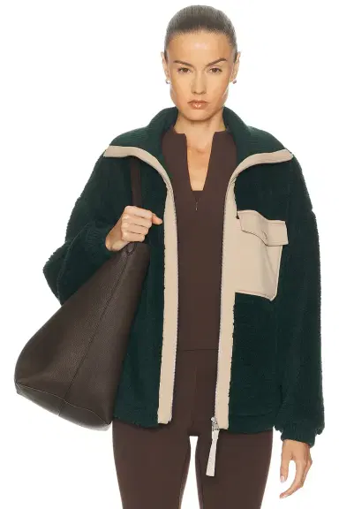 Varley Lowell Sherpa Jacket | Thumbnail 1 Varley Lowell Sherpa Jacket | Thumbnail 1