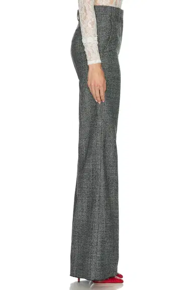 Valentino Wool Mouline Pant | Thumbnail 3 Valentino Wool Mouline Pant | Thumbnail 3