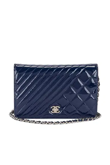 chanel Chanel Patent Coco Boy Wallet on Chain | Thumbnail 1 chanel Chanel Patent Coco Boy Wallet on Chain | Thumbnail 1