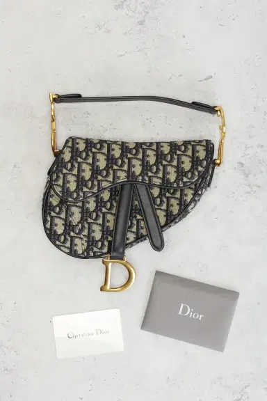 Dior Trotter Oblique Saddle Bag | Thumbnail 10 Dior Trotter Oblique Saddle Bag | Thumbnail 10