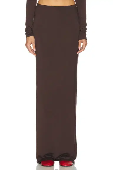 ÉTERNE Maxi Soft Jersey Skirt | Thumbnail 1 ÉTERNE Maxi Soft Jersey Skirt | Thumbnail 1