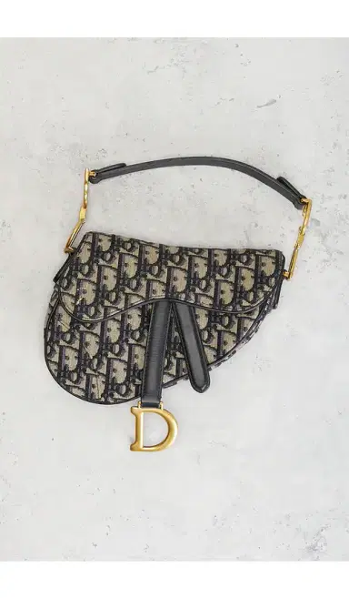 Dior Trotter Oblique Mini Saddle Bag | Thumbnail 2 Dior Trotter Oblique Mini Saddle Bag | Thumbnail 2