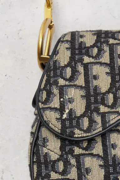 Dior Trotter Oblique Mini Saddle Bag | Thumbnail 9 Dior Trotter Oblique Mini Saddle Bag | Thumbnail 9