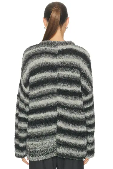 The Elder Statesman Rover Boucle Pullover Sweater | Thumbnail 3 The Elder Statesman Rover Boucle Pullover Sweater | Thumbnail 3