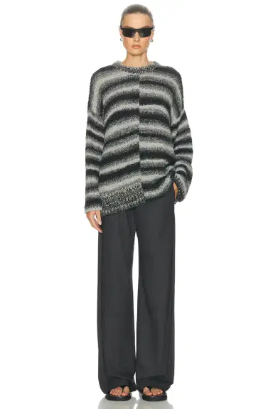 The Elder Statesman Rover Boucle Pullover Sweater | Thumbnail 4 The Elder Statesman Rover Boucle Pullover Sweater | Thumbnail 4