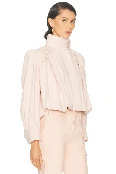 Chloé High Neck Cropped Jacket | Thumbnail 2 Chloé High Neck Cropped Jacket | Thumbnail 2