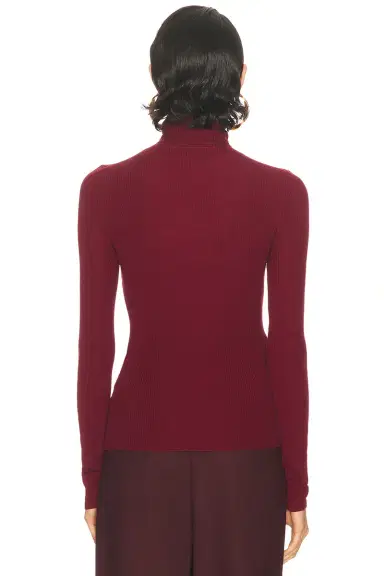ENZA COSTA Silk Layering Turtleneck Top | Thumbnail 3 ENZA COSTA Silk Layering Turtleneck Top | Thumbnail 3