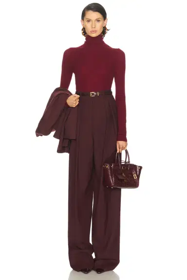 ENZA COSTA Silk Layering Turtleneck Top | Thumbnail 4 ENZA COSTA Silk Layering Turtleneck Top | Thumbnail 4