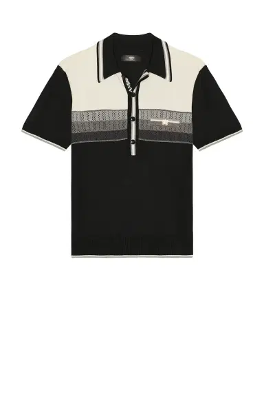 Amiri MA Striped Polo | Thumbnail 1 Amiri MA Striped Polo | Thumbnail 1
