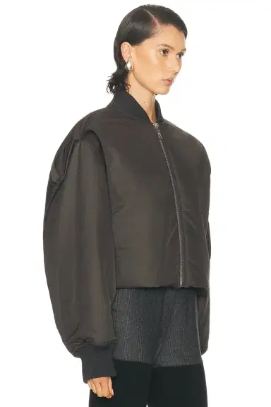 Jean Paul Gaultier Hidden Hood Detail Bomber Jacket | Thumbnail 2 Jean Paul Gaultier Hidden Hood Detail Bomber Jacket | Thumbnail 2