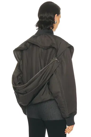 Jean Paul Gaultier Hidden Hood Detail Bomber Jacket | Thumbnail 4 Jean Paul Gaultier Hidden Hood Detail Bomber Jacket | Thumbnail 4