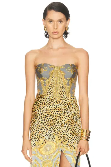VERSACE Strapless Bodysuit | Thumbnail 1 VERSACE Strapless Bodysuit | Thumbnail 1