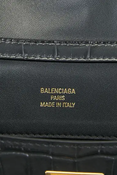 Balenciaga Rodeo Small Croc Embossed Top Handle Bag | Thumbnail 7 Balenciaga Rodeo Small Croc Embossed Top Handle Bag | Thumbnail 7