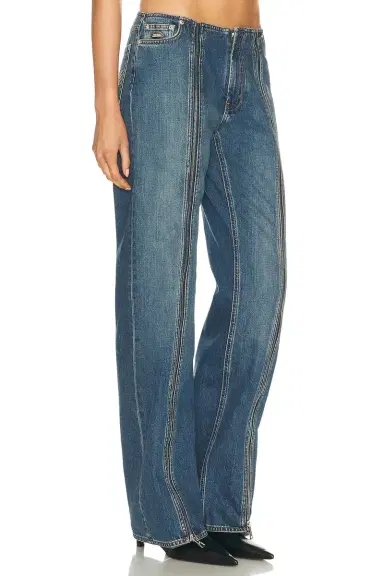 Jean Paul Gaultier Front Zipped Denim Trouser | Thumbnail 2 Jean Paul Gaultier Front Zipped Denim Trouser | Thumbnail 2